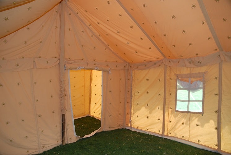Beige Swiss Tent